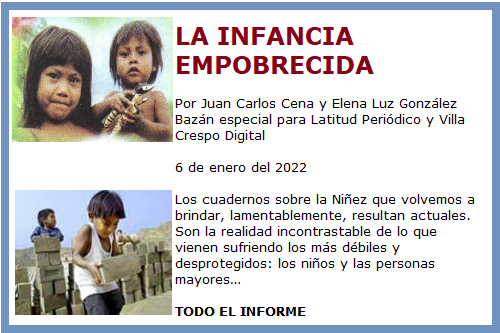 LA INFANCIA EMPOBRECIDA